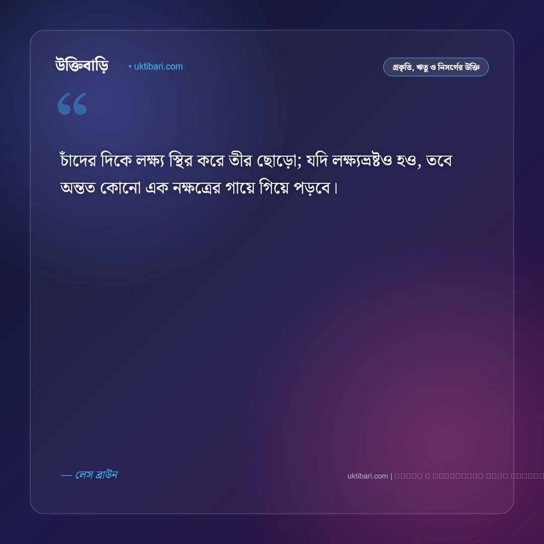 চাঁদ নিয়ে বিখ্যাত উক্তি: জ্যোৎস্না ও মায়াবী রাতের সেরা ৫০+ কালজয়ী বাণী [২০২৬] - ফটো কার্ড 2
