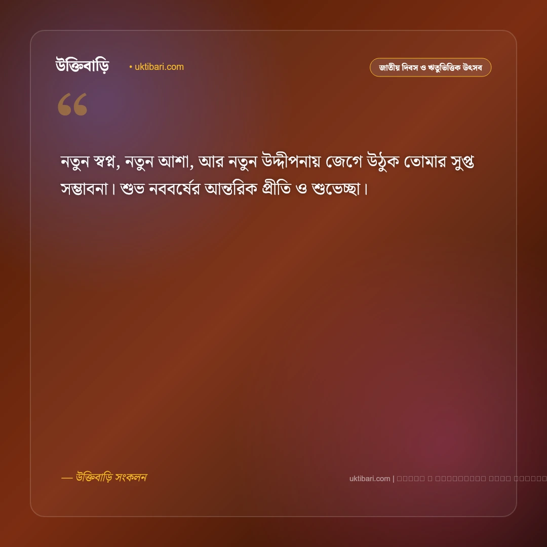নতুন বছর নিয়ে এসএমএস: শুভ নববর্ষের ৫০+ সেরা শুভেচ্ছা মেসেজ - ফটো কার্ড 4